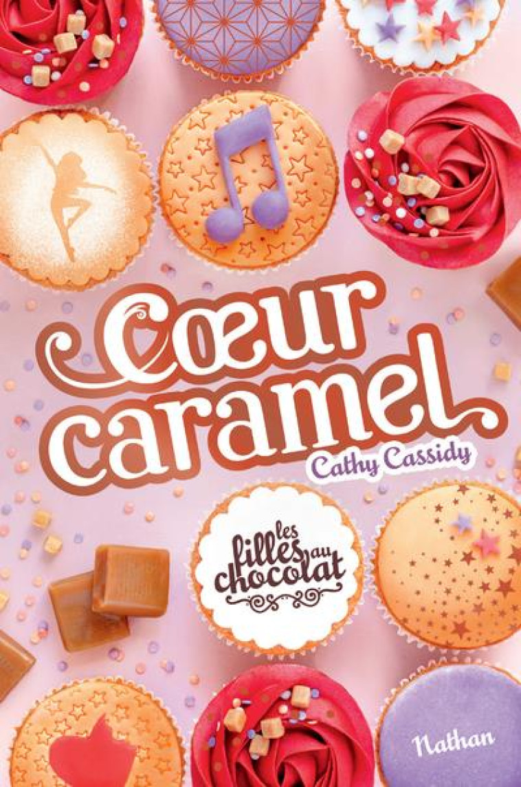 LES FILLES AU CHOCOLAT T.8  -  COEUR CARAMEL - CASSIDY CATHY - CLE INTERNAT