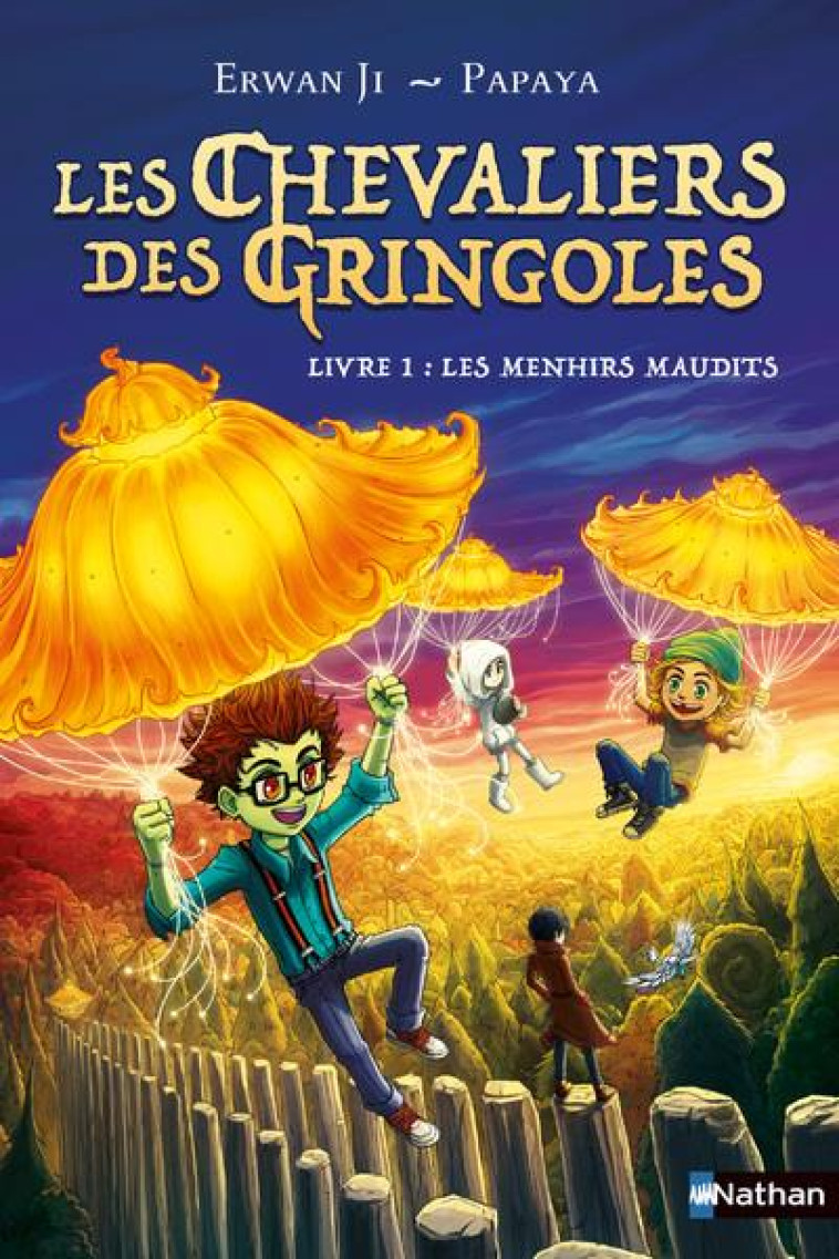 LES CHEVALIERS DES GRINGOLES T.1  -  LES MENHIRS MAUDITS - JI/PAPAYA - CLE INTERNAT