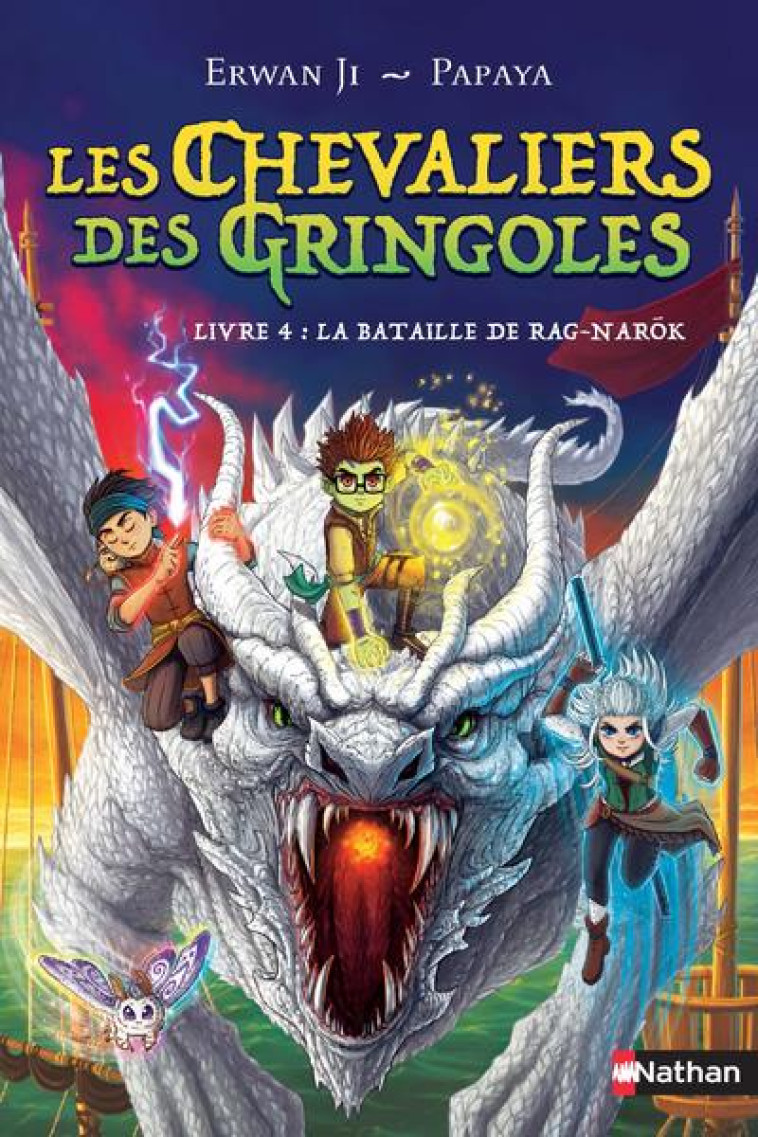 LES CHEVALIERS DES GRINGOLES T.4  -  LA BATAILLE DE RAG-NAROK - JI/PAPAYA - CLE INTERNAT