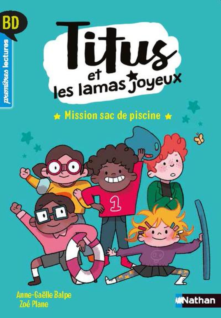 TITUS ET LES LAMAS JOYEUX  -  MISSION SAC DE PISCINE - BALPE/PLANE - CLE INTERNAT