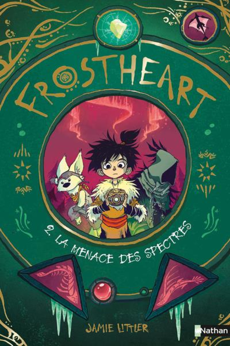 FROSTHEART T.2  -  LA MENACE DES SPECTRES - LITTLER JAMIE - CLE INTERNAT