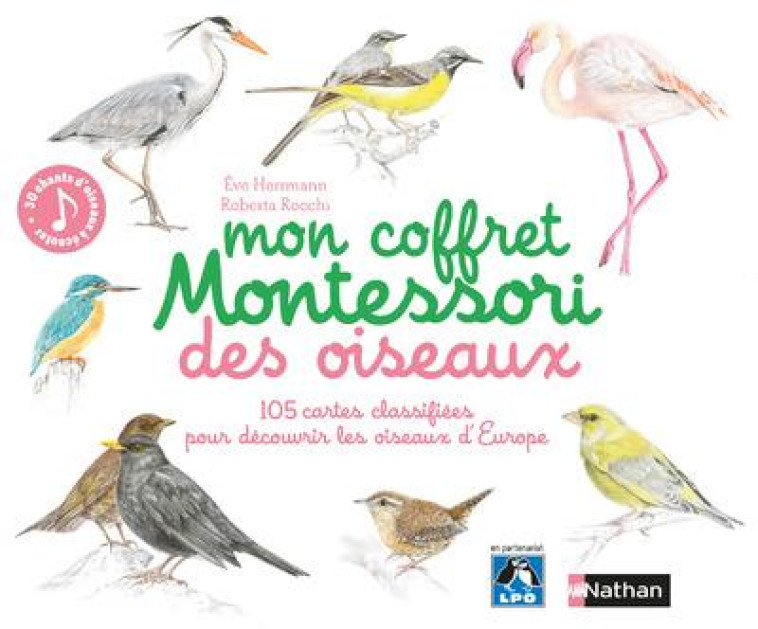 MON COFFRET MONTESSORI DES OISEAUX - HERRMANN/ROCCHI - Nathan Jeunesse