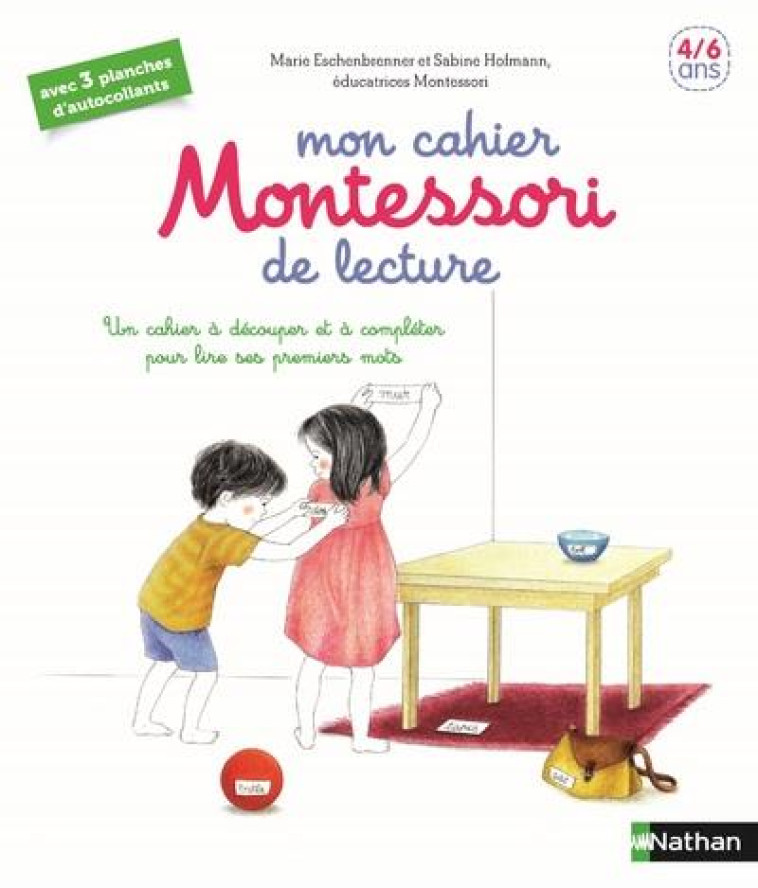 MON CAHIER MONTESSORI DE LECTURE - ESCHENBRENNER - CLE INTERNAT