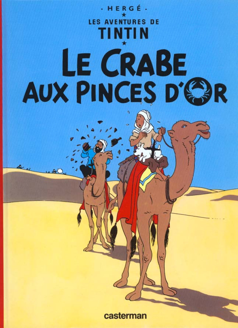 LES AVENTURES DE TINTIN T.9  -  LE CRABE AUX PINCES D'OR - HERGE - CASTERMAN