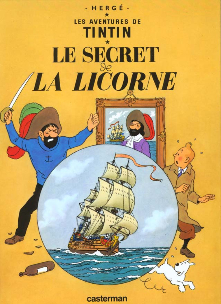 LES AVENTURES DE TINTIN T.11  -  LE SECRET DE LA LICORNE - HERGE - CASTERMAN