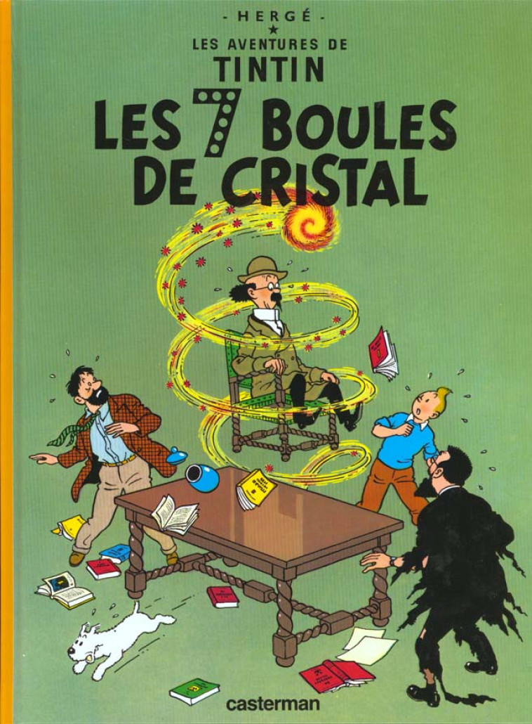 LES AVENTURES DE TINTIN T.13  -  LES 7 BOULES DE CRISTAL - HERGE - CASTERMAN