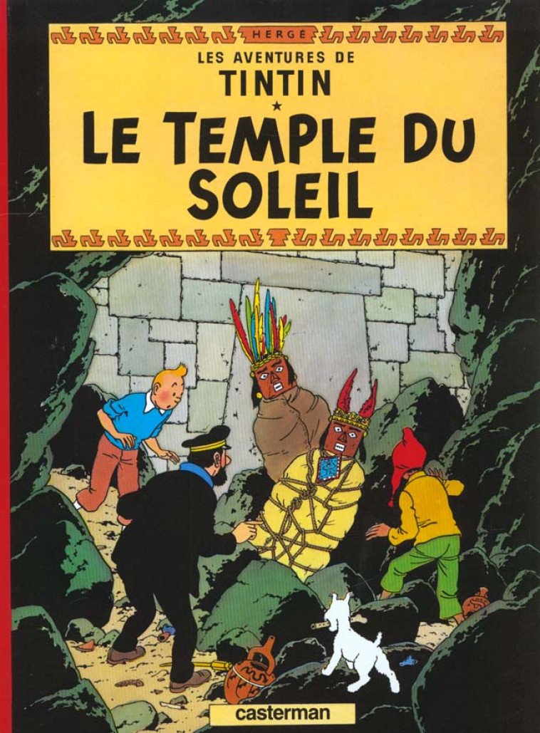 LES AVENTURES DE TINTIN T.14  -  LE TEMPLE DU SOLEIL - HERGE - CASTERMAN