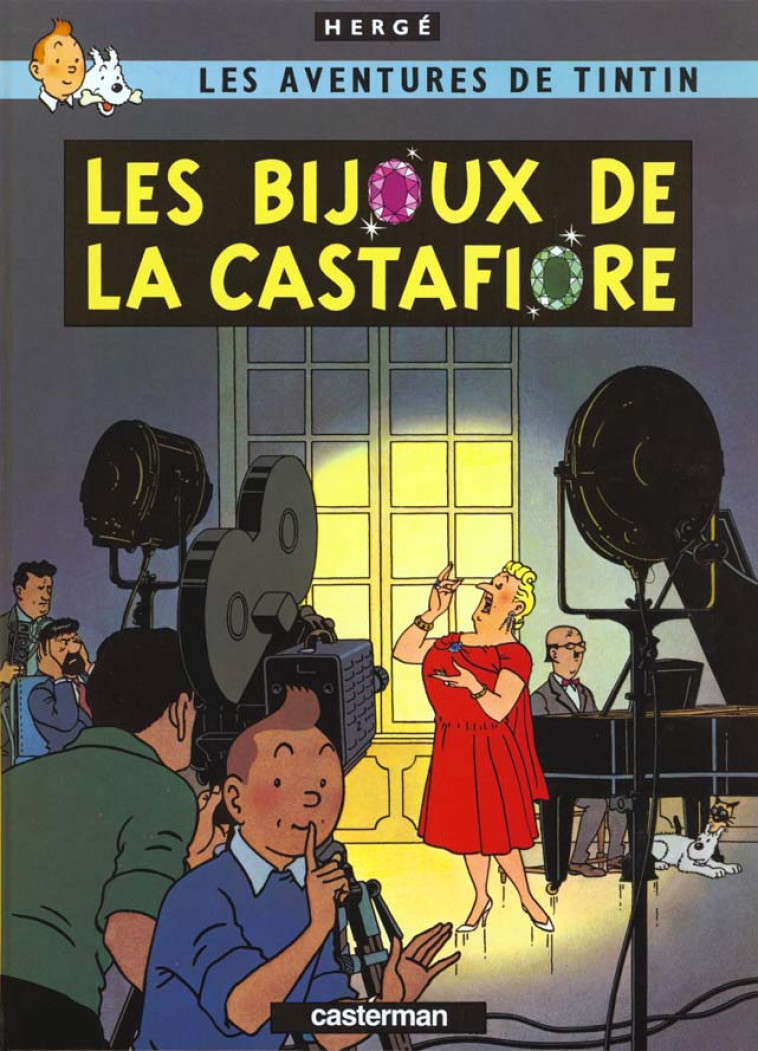 LES AVENTURES DE TINTIN T.21  -  LES BIJOUX DE LA CASTAFIORE - HERGE - CASTERMAN