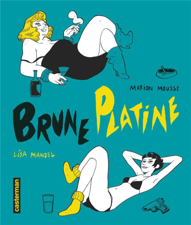 BRUNE PLATINE - MANDEL/MOUSSE - CASTERMAN