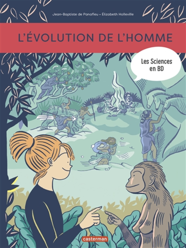 L'EVOLUTION DE L'HOMME - DE PANAFIEU - CASTERMAN