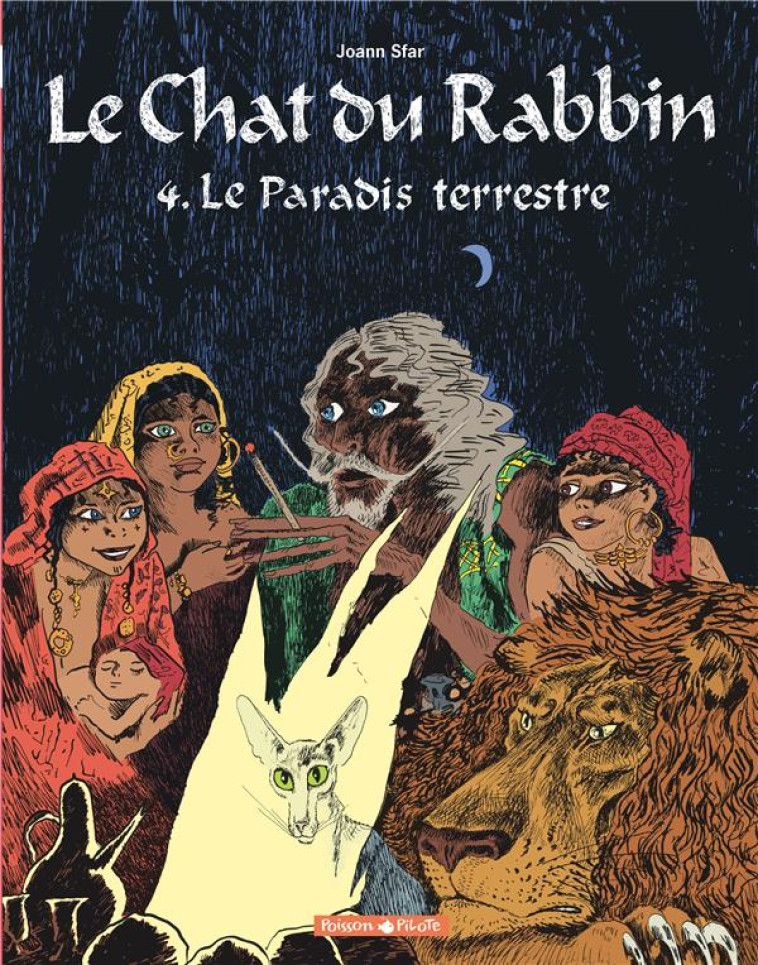 LE CHAT DU RABBIN T.4  -  LE PARADIS TERRESTRE - SFAR JOANN - DARGAUD