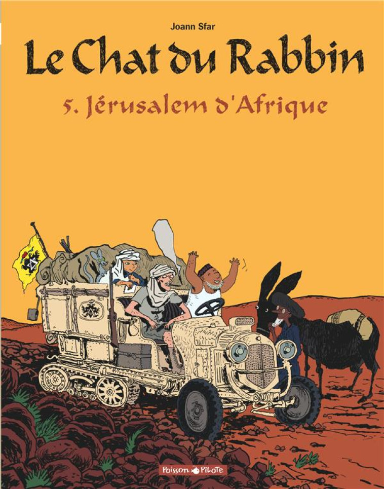 LE CHAT DU RABBIN T.5  -  JERUSALEM D'AFRIQUE - SFAR JOANN - DARGAUD