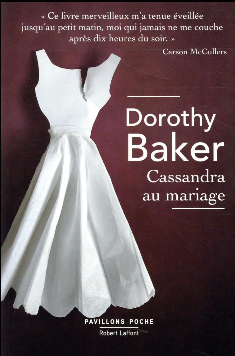 CASSANDRA AU MARIAGE - BAKER DOROTHY - R. Laffont