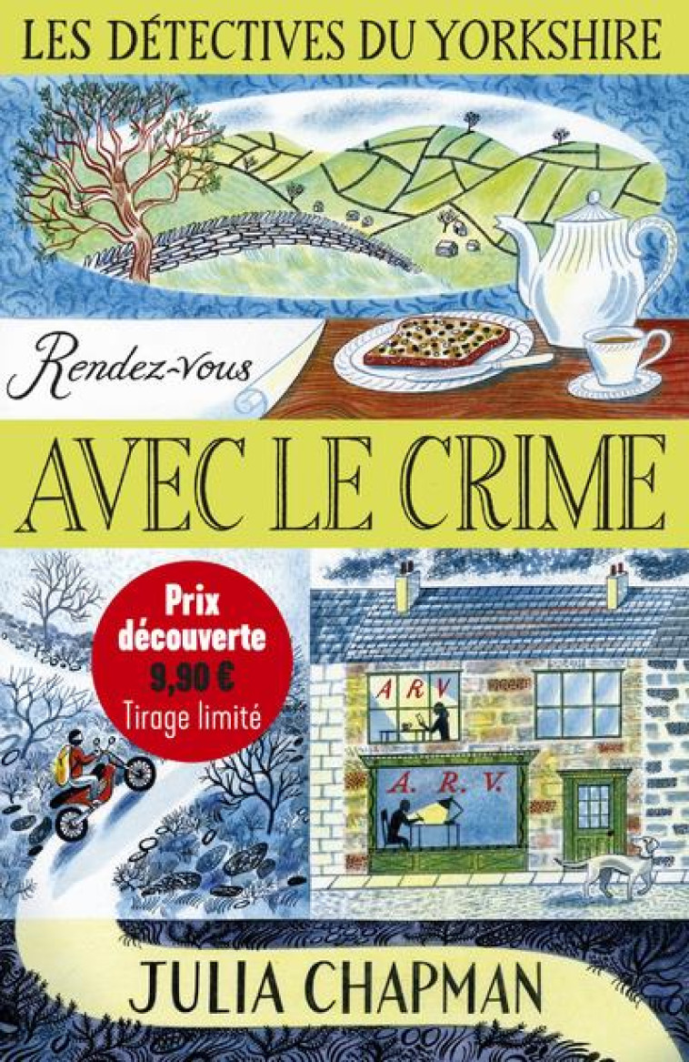 LES DETECTIVES DU YORKSHIRE T.1  -  RENDEZ-VOUS AVEC LE CRIME - CHAPMAN JULIA - ROBERT LAFFONT