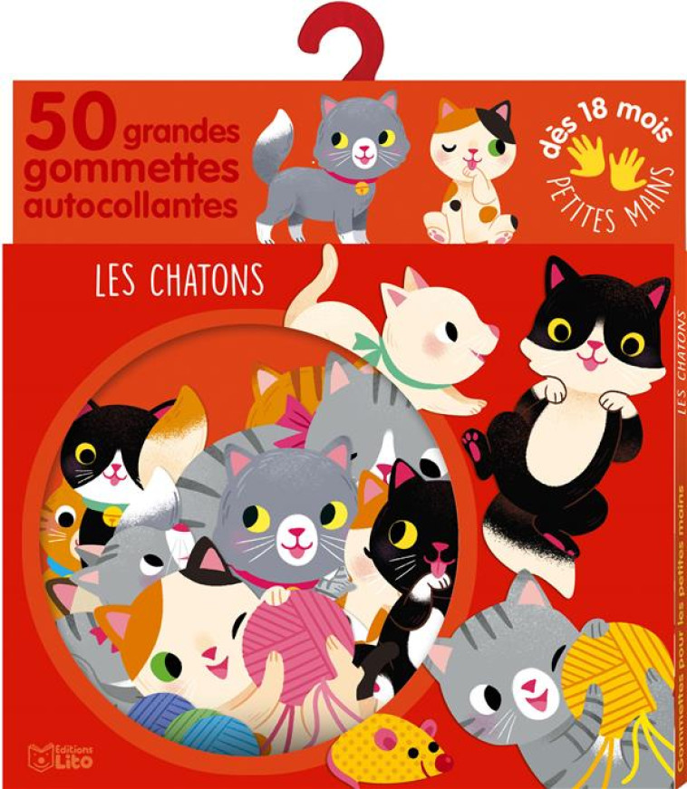 GOMMETTES POUR LES PETITES MAINS  -  LES CHATONS - XXX - NC