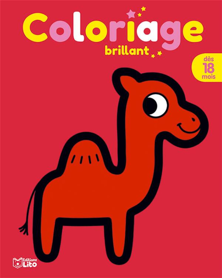 COLORIAGE BRILLANT  -  LE DROMADAIRE - XXX - LITO