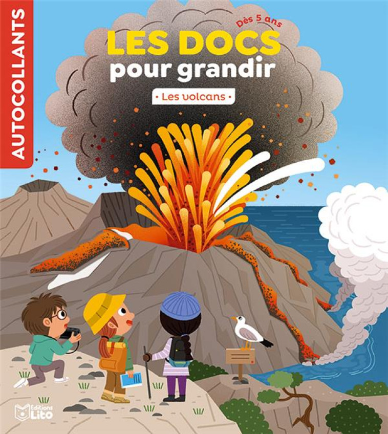 LES DOCS POUR GRANDIR  -  LES VOLCANS - XXX - LITO