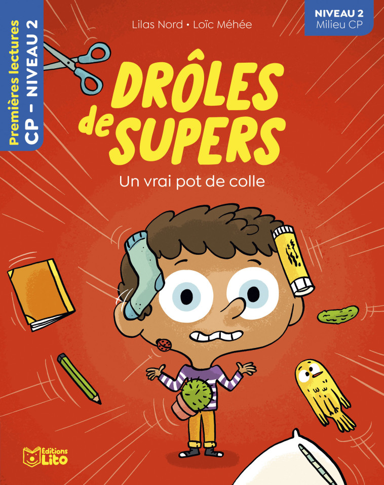 DROLES SUPERS- POT DE COLLE N2 - Lilas Nord - LITO