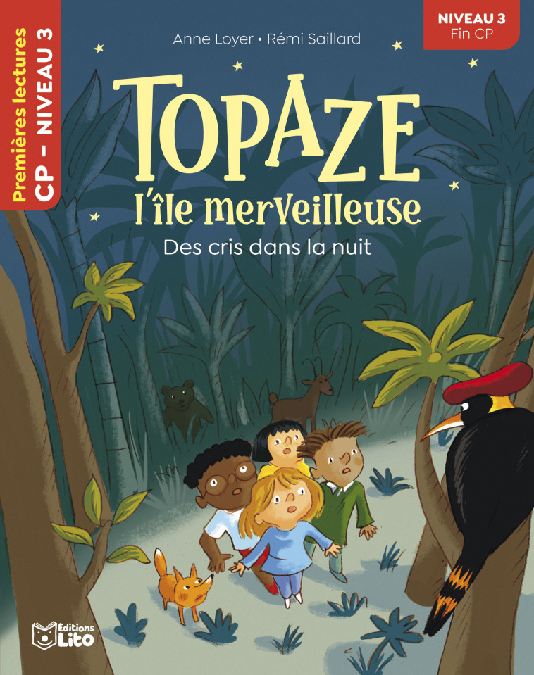 TOPAZE-CRIS DANS LA NUIT N3 - Anne Loyer - LITO