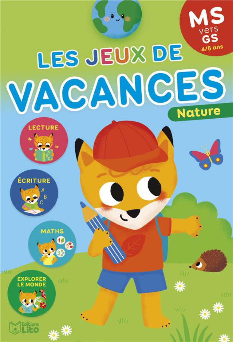 LES BLOCS DE VACANCES  -  NATURE  -  MS VERS GS - XXX - LITO