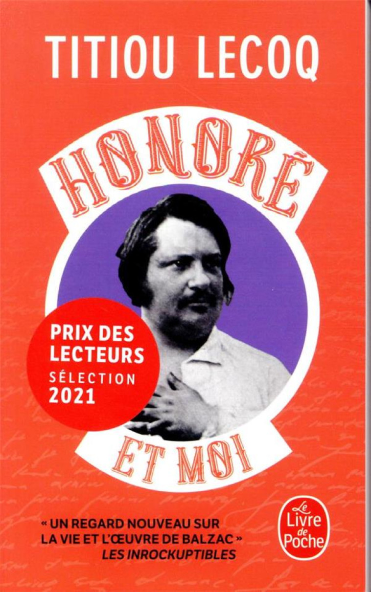 HONORE ET MOI - LECOQ TITIOU - LGF/Livre de Poche