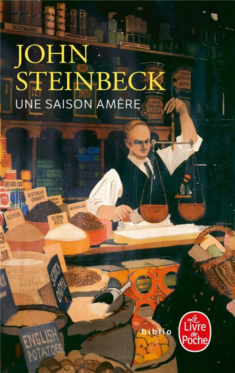 UNE SAISON AMERE - STEINBECK JOHN - LGF/Livre de Poche