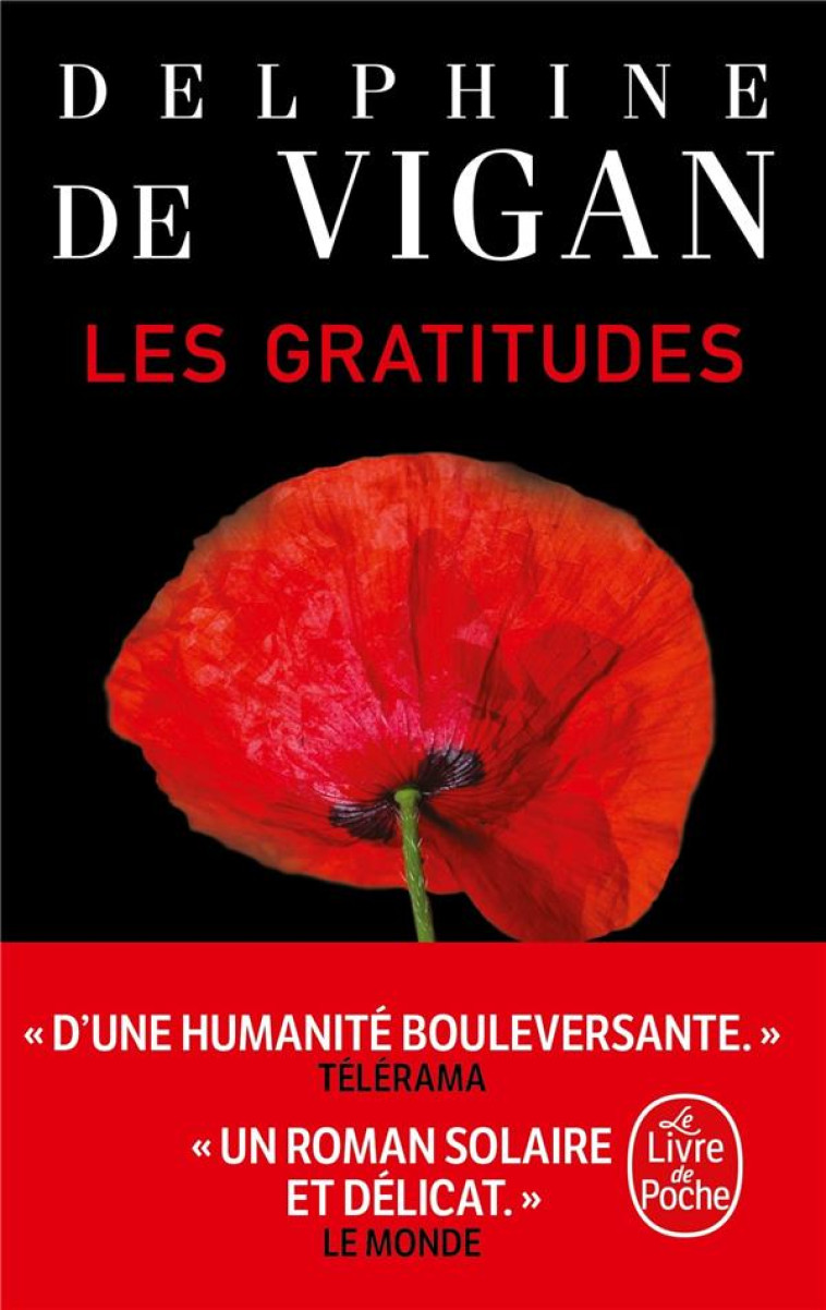 LES GRATITUDES - VIGAN DELPHINE - LGF/Livre de Poche