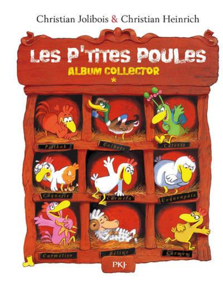 LES P'TITES POULES  -  INTEGRALE VOL.1  -  T.1 A T.4 - JOLIBOIS/HEINRICH - POCKET