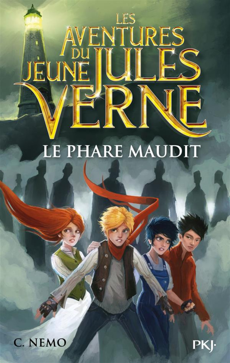 LES AVENTURES DU JEUNE JULES VERNE T.2  -  LE PHARE MAUDIT - CAPITAINE NEMO - Pocket jeunesse