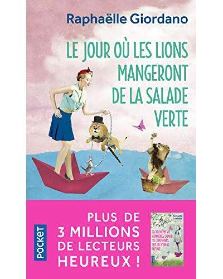 LE JOUR OU LES LIONS MANGERONT DE LA SALADE VERTE - GIORDANO RAPHAELLE - POCKET