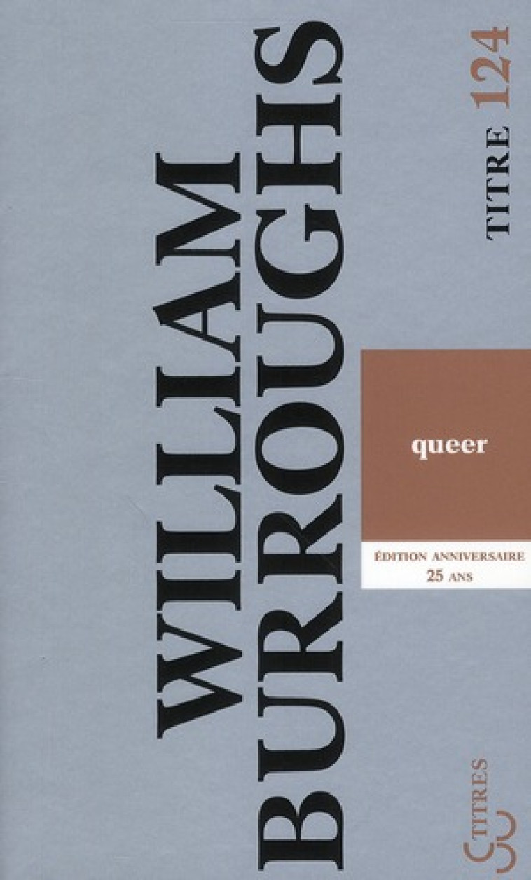 QUEER - BURROUGHS W S. - BOURGOIS