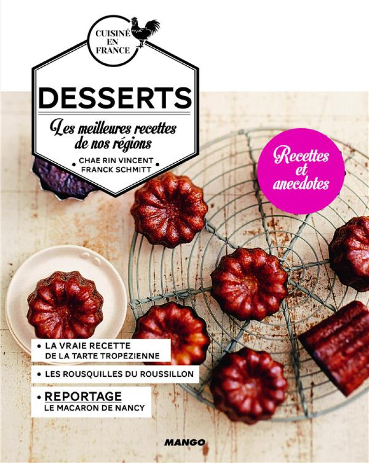 DESSERTS  -  LES MEILLEURES RECETTES DE NOS REGIONS - SCHMITT FRANCK - Mango