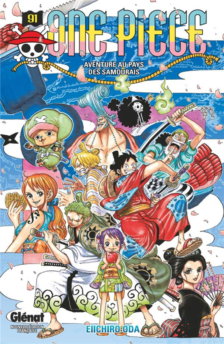 ONE PIECE - EDITION ORIGINALE T.91  -  AVENTURE AU PAYS DES SAMOURAIS - ODA EIICHIRO - GLENAT