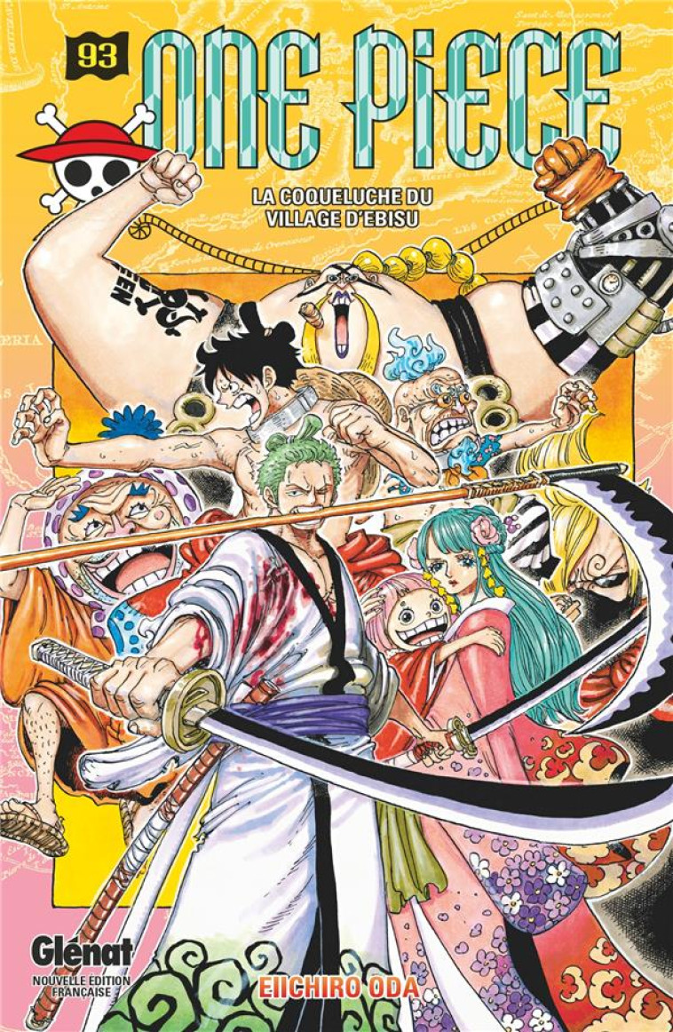 ONE PIECE - EDITION ORIGINALE T.93  -  LA COQUELUCHE DU VILLAGE D'EBISU - ODA EIICHIRO - GLENAT