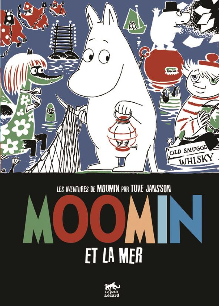 LES AVENTURES DE MOOMIN  -  MOOMIN ET LA MER - JANSSON TOVE - LEZARD NOIR