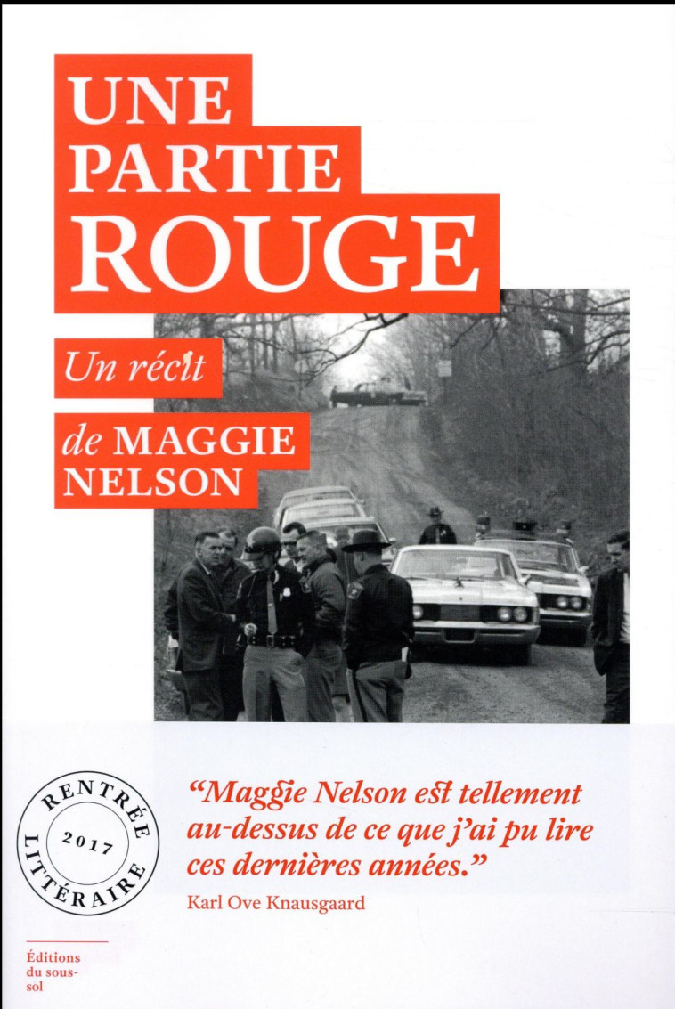 UNE PARTIE ROUGE - NELSON MAGGIE - Ed. du sous-sol