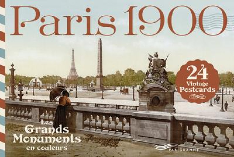 PARIS 1900 - LES GRANDS MONUMENTS EN COULEURS CARTES - COLLECTIF - NC