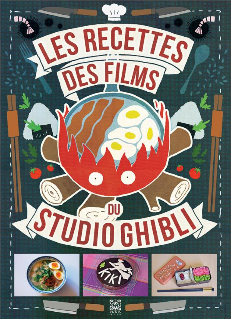 LES RECETTES DES FILMS DU STUDIO GHIBLI - VO/THEVENON/CARTIER - YNNIS