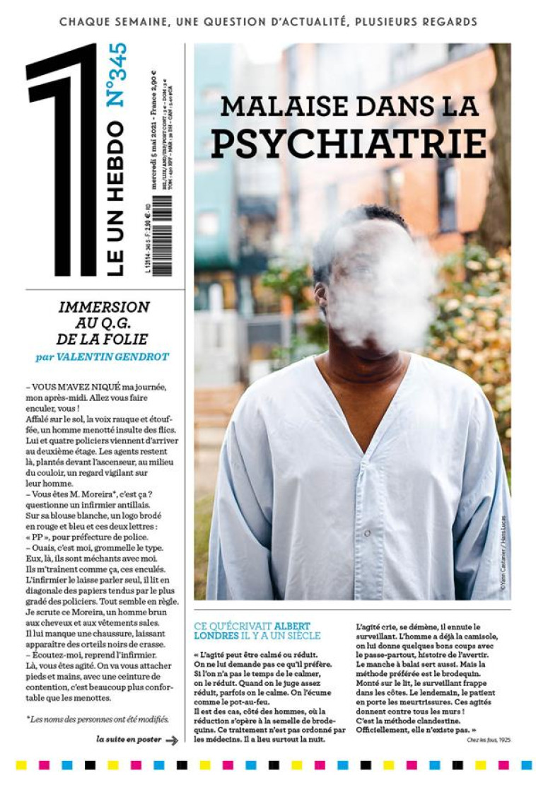 LE 1 N.345  -  MALAISE DANS LA PSYCHIATRIE - COLLECTIF - NC