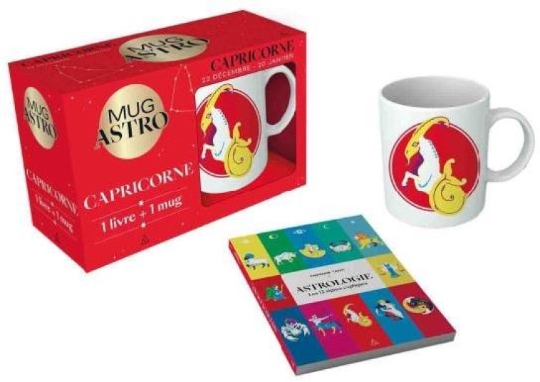 CAPRICORNE  -  COFFRET MUG ASTRO - XXX - PAPIER CADEAU