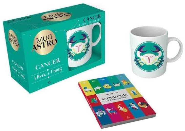 CANCER  -  COFFRET MUG ASTRO - XXX - PAPIER CADEAU