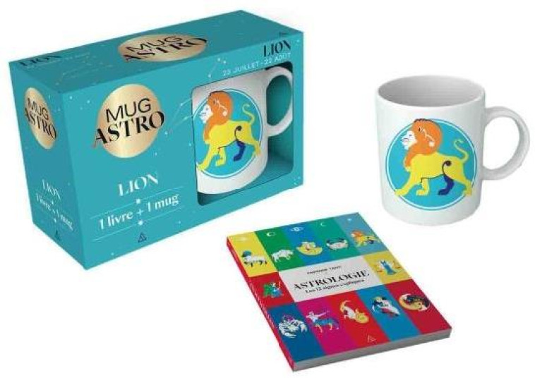 LION  -  COFFRET MUG ASTRO - XXX - PAPIER CADEAU