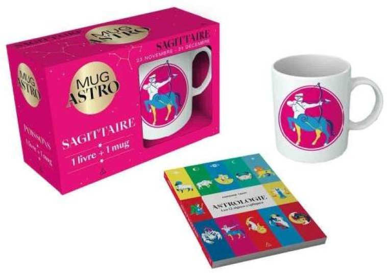 SAGITTAIRE  -  COFFRET MUG ASTRO - XXX - PAPIER CADEAU