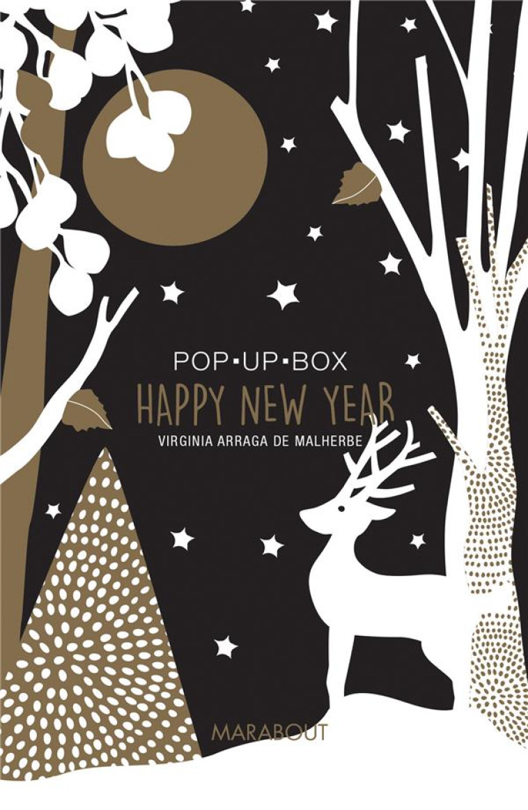 POP UP BOX  -  HAPPY NEW YEAR - ARRAGA DE MALHERBE V - Marabout