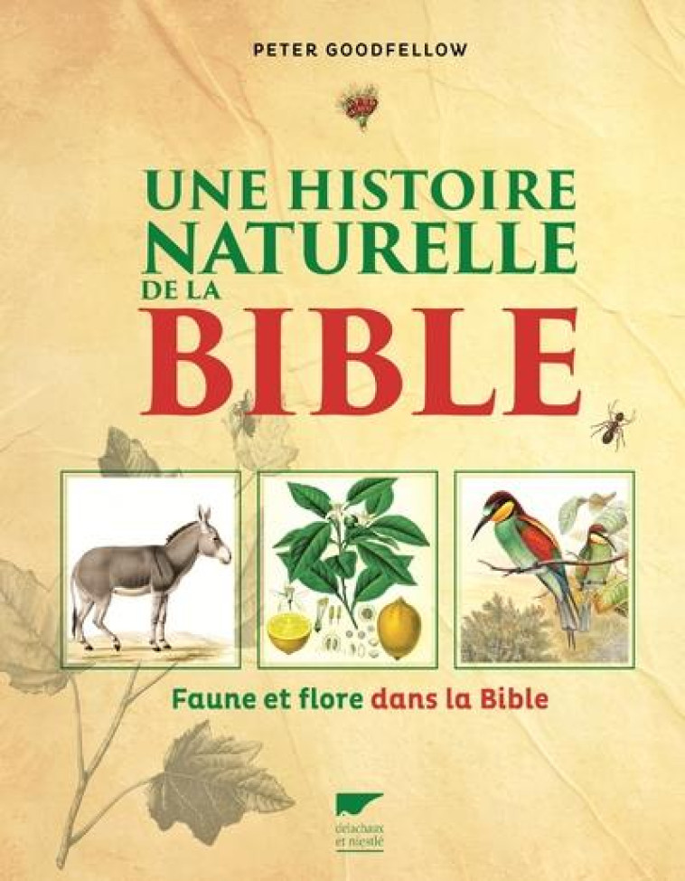 UNE HISTOIRE NATURELLE DE LA BIBLE. FAUNE ET FLORE DANS LA BIBLE - GOODFELLOW PETER - DELACHAUX