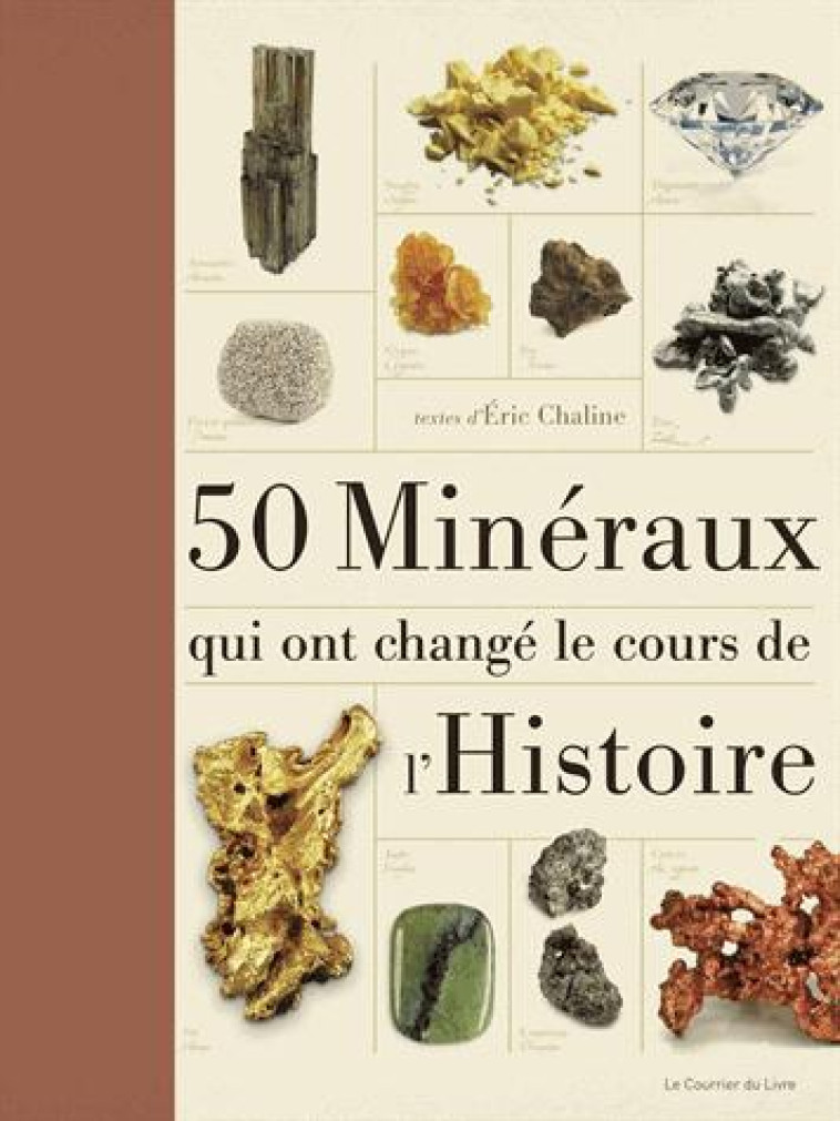 50 MINERAUX QUI ONT CHANGE LE COURS DE L'HISTOIRE - CHALINE ERIC - Courrier du livre