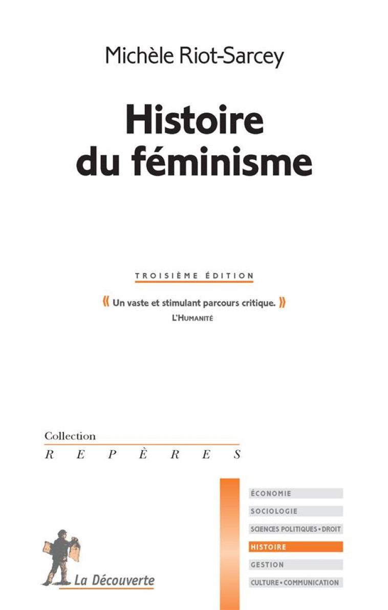 HISTOIRE DU FEMINISME - RIOT-SARCEY MICHELE - La Découverte