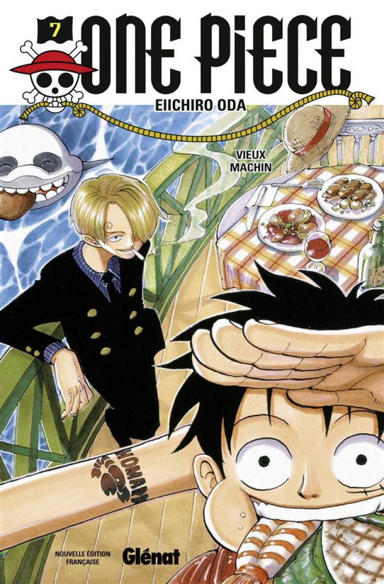 ONE PIECE - EDITION ORIGINALE T.7  -  VIEUX MACHIN - ODA EIICHIRO - Glénat