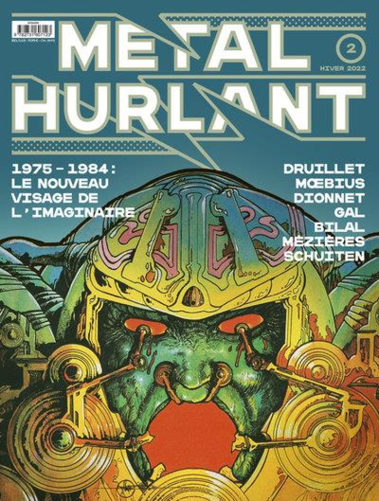 METAL HURLANT N.2  -  1975-1984 : LE NOUVEAU VISAGE DE L'IMAGINAIRE - MOEBIUS/O'BANNON - CASTERMAN