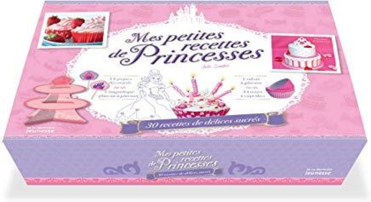 MES PETITES RECETTES DE PRINCESSES  -  COFFRET - ZAGLIA JULY - La Martinière